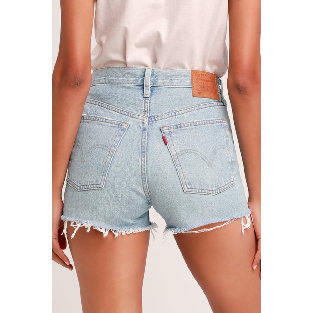 Levi's Premium 501 High Rise Short Guiding Light